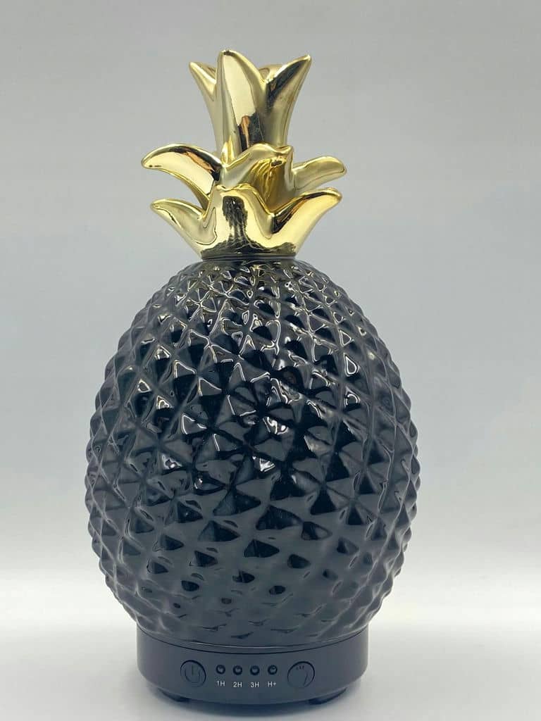 Nawilzacz Parowo Ultradzwiekowy Ceramiczny Mardecor Ananas 12w Czarny 2