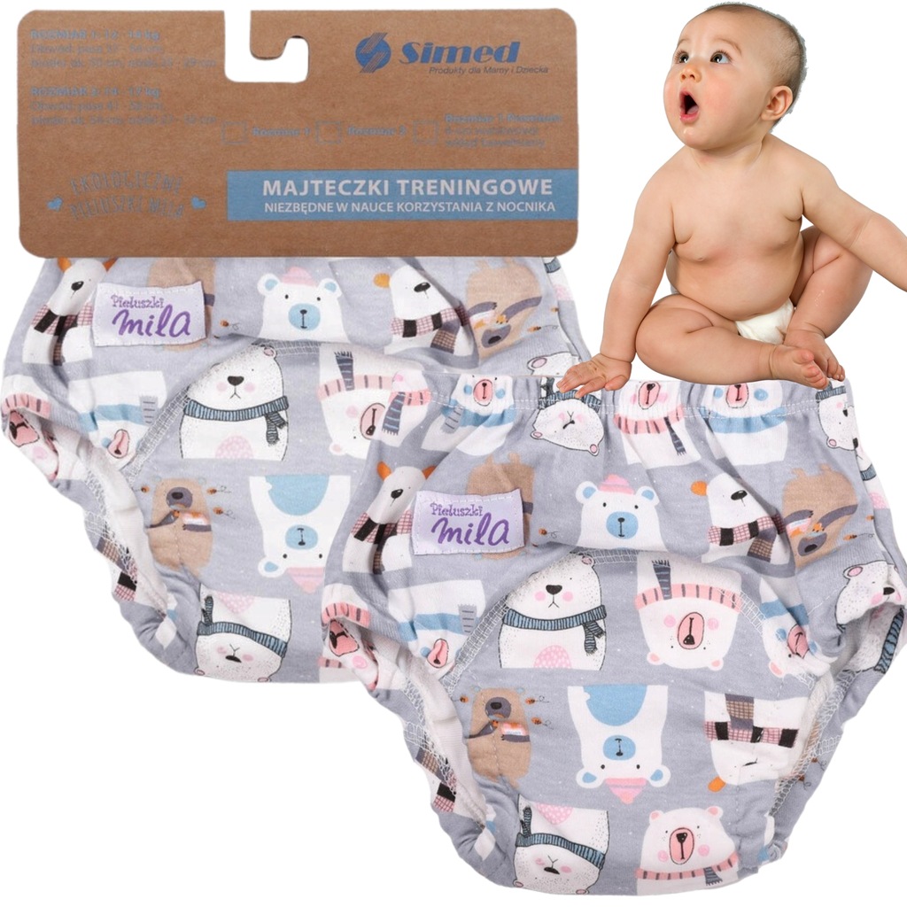 Majteczki Treningowe Premium 12 14kg Nauka Nocnika