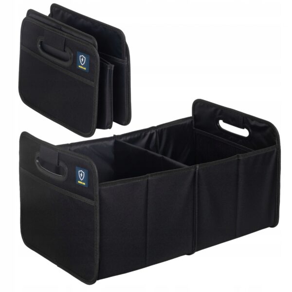 Organizer Skladany Samochodowy Do Bagaznika Samochodu Czarny 48x32x23cm 48l 09