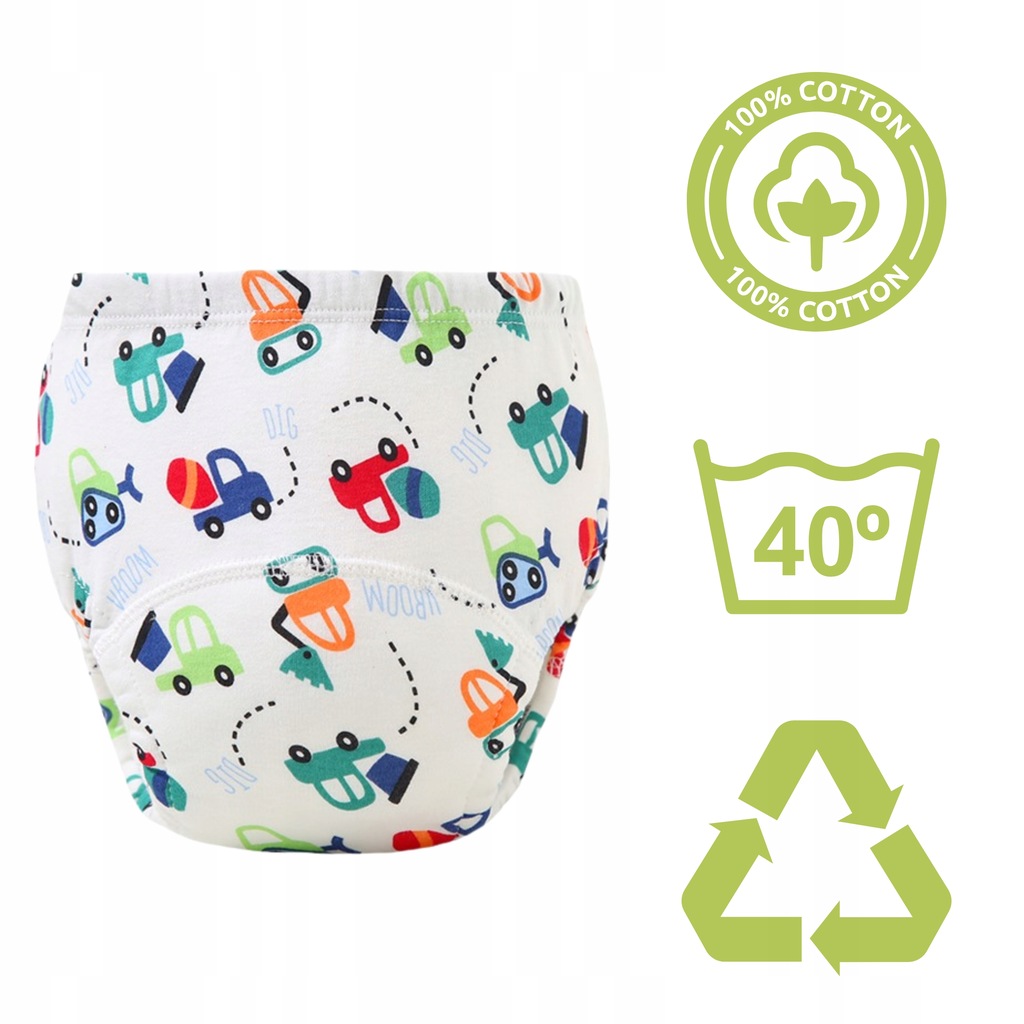 Majteczki Treningowe Do Nauki Nocnika 14 17 Kg 100 Bawelna Koparka Ean Gtin 5904569541842