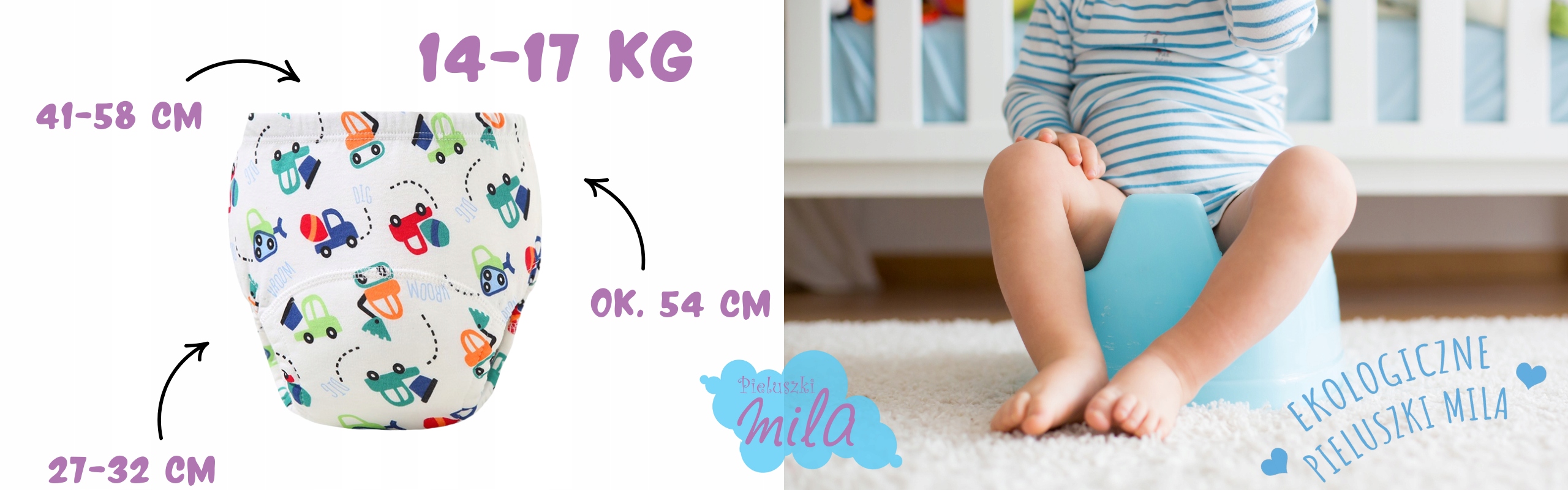 Majteczki Treningowe Do Nauki Nocnika 14 17 Kg 100 Bawelna Koparka Kod Producenta Koparki