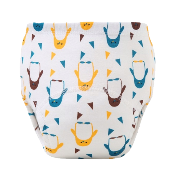 Majtki Treningowe Pieluchy Do Nauki Nocnika 14 17 Kg 100 Bawelna Pingwiny Min